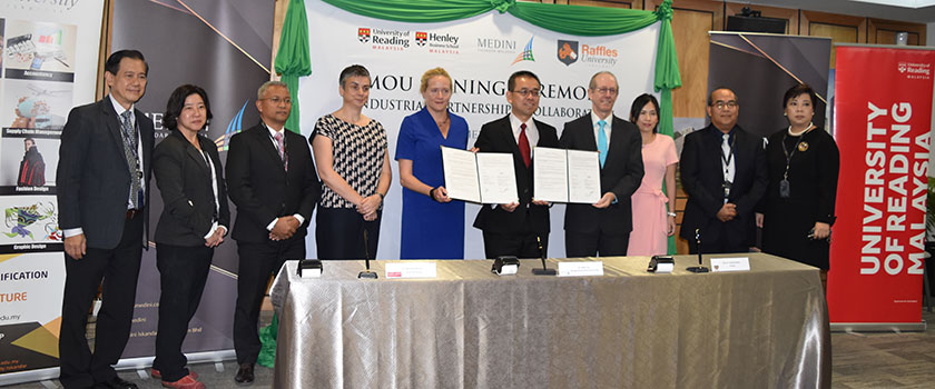 MIM Signs Industrial Partnership Initiative with University of Reading Malaysia and Raffles University Iskandar 