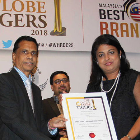 University of Reading Malaysia Head of Law wins Golden Globe Tigers Award 